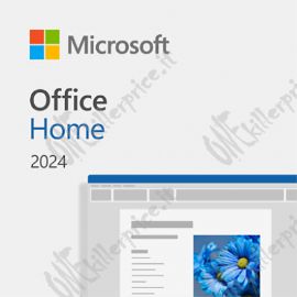 MICROSOFT Office Home 2024 Italian Eurozone Medialess Word Excel PowerPoint EP2-06856