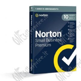 NORTON SMALL BUSINESS PREMIUM 500GB IT 1 USER 10 DEVICE 12 Mesi BOX 21454839