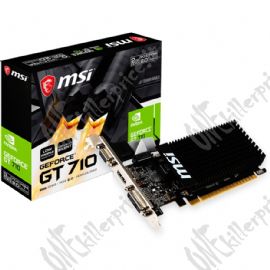 VGA MSI NVIDIA GT 710 2GD3H LP 2GB DDR3 HDMI/VGA/DVI