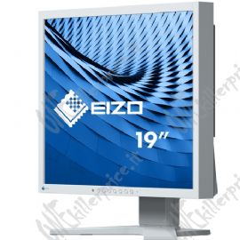 FlexScan S1934,   LED-Monitor  48 cm(19 pollici), grigio, DVI, DisplayPort, VGA, Audio