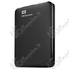 Western Digital WD Elements Portable disco rigido esterno 2000 GB Nero