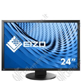 EV2430-BK,   LED-Monitor  61.1 cm(24.1 pollici),  black , supporto ergonomico, DVI, DisplayPort