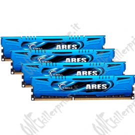 DIMM 32 GB DDR3-2400 Quad-Kit, ram F3-2400C11Q-32GAB, ARES