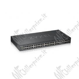 Zyxel GS1920-48V2 Gestito Gigabit Ethernet (10/100/1000) Nero