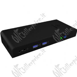 IB-DK2251AC, Dockingstation black , USB, HDMI, USB-C