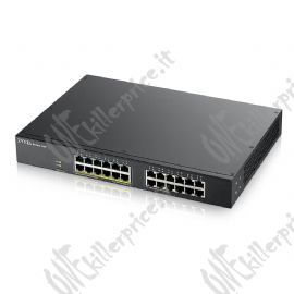 Zyxel GS1900-24EP Gestito L2 Gigabit Ethernet (10/100/1000) Supporto Power over Ethernet (PoE) Nero