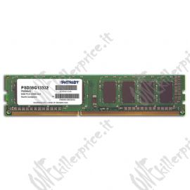 Patriot Memory 8GB PC3-10600 memoria 1 x 8 GB DDR3 1333 MHz