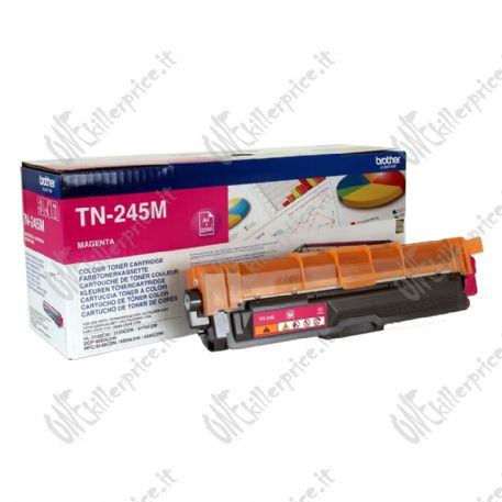 Brother TN-245M cartuccia toner 1 pz Originale Magenta