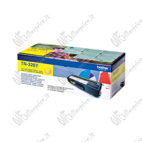 Brother TN-328Y cartuccia toner 1 pz Originale Giallo