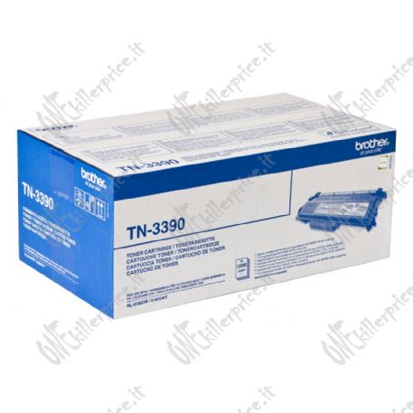 Brother TN-3390 cartuccia toner 1 pz Originale Nero