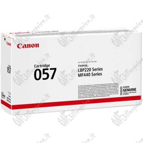 Canon 057 cartuccia toner 1 pz Originale Nero