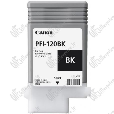 Canon PFI-120BK cartuccia d'inchiostro 1 pz Originale Nero