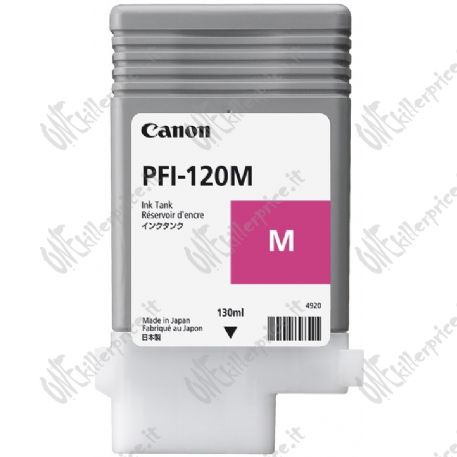 Canon PFI-120M cartuccia d'inchiostro 1 pz Originale Magenta