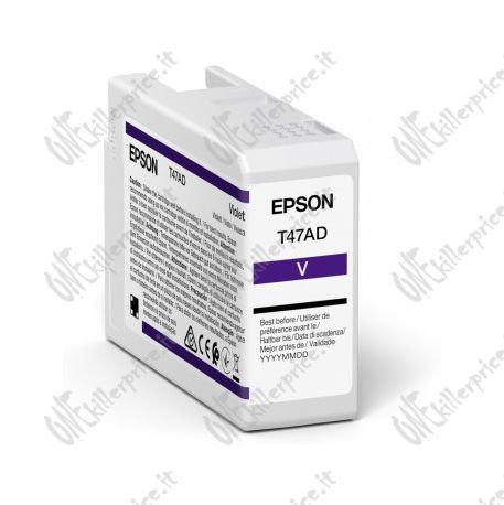 Epson T47AD UltraChrome Pro cartuccia d'inchiostro 1 pz Originale Viola