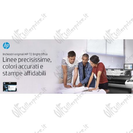 HP Cartuccia inchiostro ciano 72, 130 ml