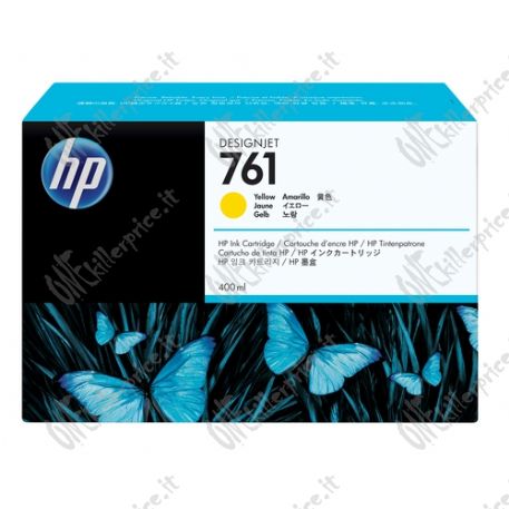 originale HP Cartuccia d'inchiostro giallo CM992A 761 400ml