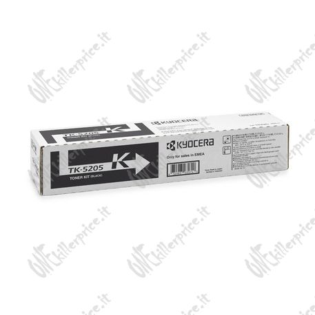 KYOCERA TK-5205K cartuccia toner 1 pz Originale Nero