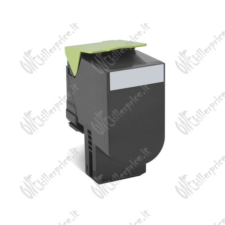 Lexmark 702K R cartuccia toner 1 pz Originale Nero