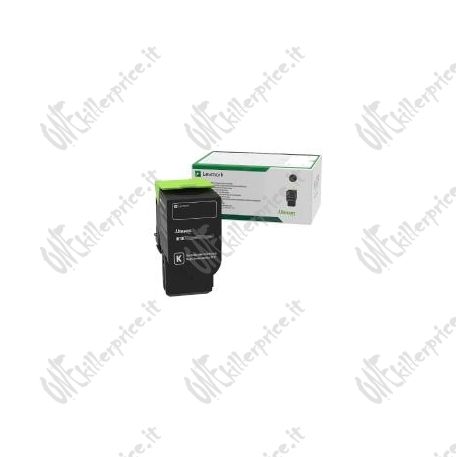 Lexmark 78C20K0 cartuccia toner 1 pz Originale Nero