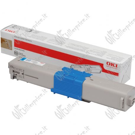 OKI 44469706 cartuccia toner 1 pz Originale Ciano